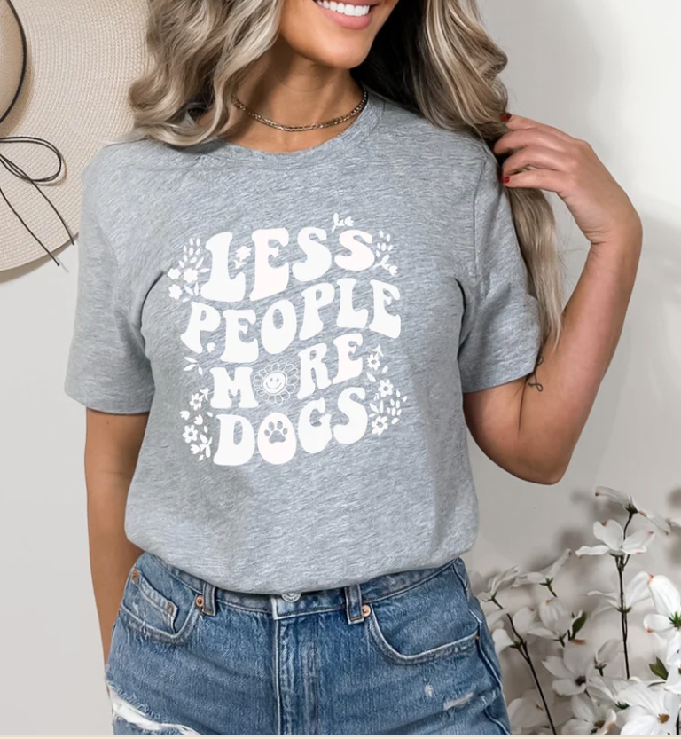 Less people more dogs